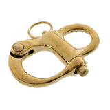 Maxbell 5cm 2-Inch Fixed Bail Pure Copper Snap Shackle