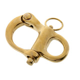 Maxbell 5cm 2-Inch Fixed Bail Pure Copper Snap Shackle