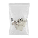 Maxbell 6pse Drawstring Burlap Bags - Jute Candy Pouches Wedding Favor for Present, Snacks, Jewelry, Souvenir, Travel, Celebration