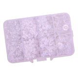 Maxbell 1666 Pieces Clear Plastic Rubber Silicone Bullet Clutch Earring Safety Backs Stoppers Tube Back Replacement for Fish Hook Earring Earring Studs