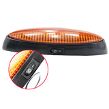 Maxbell 12V LED Oval Yellow Ceiling Interior Light Car Boat Trailer Truck Oval Lamp