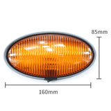 Maxbell 12V LED Oval Yellow Ceiling Interior Light Car Boat Trailer Truck Oval Lamp