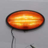 Maxbell 12V LED Oval Yellow Ceiling Interior Light Car Boat Trailer Truck Oval Lamp