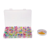 Maxbell 500 Pcs Mixed Colored Loose Spacer Beads For DIY Kids Children Jewelry Kits