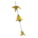 Maxbell Double Hummingbird Windchimes Garden Outdoor Hanging Bell Home Fengshui Decoration