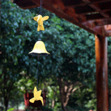 Maxbell Double Hummingbird Windchimes Garden Outdoor Hanging Bell Home Fengshui Decoration