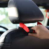 Maxbell 2PCS Grab Roof Handles Grip Pillar Roll Bar Handle For Jeep Wrangler 07-18