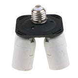 Maxbell 1 to 4 E27 Light Bulb Socket Splitter Adaptor Photography Lamp Base Holder - Which can Improve Imaging Brightness