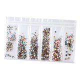 Maxbell Nail Art Rhinestones 3D Bling Glass Diamond Tips Beauty Decor Nails Charms