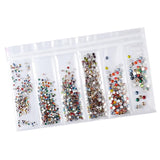 Maxbell Nail Art Rhinestones 3D Bling Glass Diamond Tips Beauty Decor Nails Charms