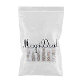 Maxbell Nail Art Rhinestones 3D Bling Glass Diamond Tips Beauty Decor Nails Charms