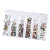 Maxbell Nail Art Rhinestones 3D Bling Glass Diamond Tips Beauty Decor Nails Charms