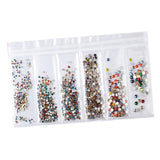 Maxbell Nail Art Rhinestones 3D Bling Glass Diamond Tips Beauty Decor Nails Charms