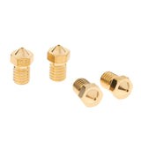 Maxbell 4Pcs 0.8mm 3D Printer Extruder Nozzle Printhead Brass Copper for 1.75mm Filament