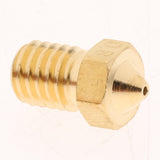 Maxbell 4Pcs 0.8mm 3D Printer Extruder Nozzle Printhead Brass Copper for 1.75mm Filament