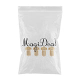Maxbell 4Pcs 0.8mm 3D Printer Extruder Nozzle Printhead Brass Copper for 1.75mm Filament