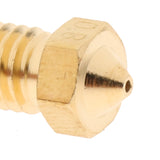 Maxbell 4Pcs 0.8mm 3D Printer Extruder Nozzle Printhead Brass Copper for 1.75mm Filament