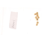 Maxbell 4Pcs 0.8mm 3D Printer Extruder Nozzle Printhead Brass Copper for 1.75mm Filament