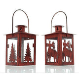 Maxbell 2x Tealight Candle Holder Cage Decor