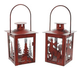 Maxbell 2x Tealight Candle Holder Cage Decor