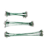 Maxbell 72Pcs Fishing Lure Trace Wire Leader Tackle  Snap Link Swivel 3 Sizes