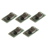 Maxbell 5 Pieces Mini DC-DC 4-24V12V24V To 5V3A Step Down Power Module 97.5 For Car