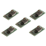 Maxbell 5 Pieces Mini DC-DC 4-24V12V24V To 5V3A Step Down Power Module 97.5 For Car
