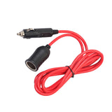 Maxbell 12V Universal Car Cigarette Lighter Plug Extension Cable Charger Power Socket Adapter