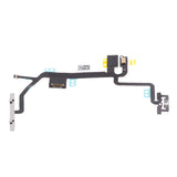 Maxbell Power on off Silent Switch Volume Button Flex Cable Replacment with Brackets / Flash for iPhone 8