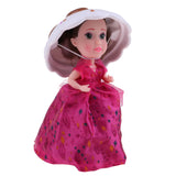 Maxbell Sweet Chocolatey Cupcake Anne Dolls Toys with Surprise, Cake Transform to Princess Doll