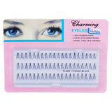 Maxbell 60pcs 12mm Extension Flare Individual Fake False Eyelash Eye Lashes Cluster Makeup Tool