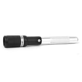 Maxbell Telescopic Cue Extension Extreme Extender for Billiards Pool Cue - Black + Silver