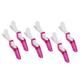 Maxbell 6 PCS Strong Crocodile Hair Styling Clamp Sectioning Clip Salon Hairdressing