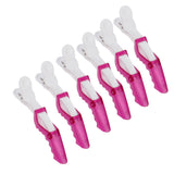 Maxbell 6 PCS Strong Crocodile Hair Styling Clamp Sectioning Clip Salon Hairdressing