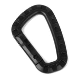 Maxbell Black Carabiner Snap Clip Water Bottle Hook Holder Camping Hiking