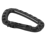 Maxbell Black Carabiner Snap Clip Water Bottle Hook Holder Camping Hiking