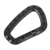 Maxbell Black Carabiner Snap Clip Water Bottle Hook Holder Camping Hiking