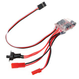 Maxbell 10A Brushed ESC Speed Controller With Brake For 1/16 1/18 1/24 RC Car Boat