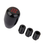 Maxbell Universal Auto Car Manual Gear Lever Stick Red Shift Knob Black