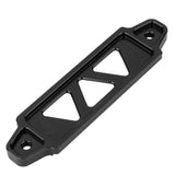 Maxbell 17.2cm Aluminum Car Battery Tie Down Bar Bracket Holder Universal Fit Black