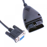 Maxbell OBD2 16Pin to DB9 Serial Port Adapter Cable