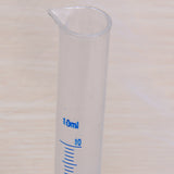 Maxbell 10ml Transparent Plastic Graduated Cylinder