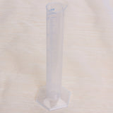 Maxbell 50ml Transparent Plastic Graduated Cylinder