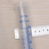 Maxbell 100ml Transparent Plastic Graduated Cylinder