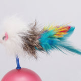 Maxbell Pet Kitten Cat Toy Feather Mouse Tumbler Toy