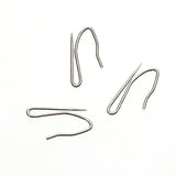 Maxbell 10pcs Curtain Drapery Pin Hooks - Silvery