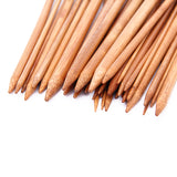 Maxbell 18 Sizes Carbonized Bamboo Knitting Needles Single Pointed Needles