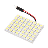 Maxbell Car Interior Light Panel 48 SMD LED T10 Dome Bulb BA9S Adapter 12V DC CG