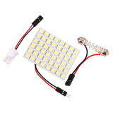 Maxbell Car Interior Light Panel 48 SMD LED T10 Dome Bulb BA9S Adapter 12V DC CG