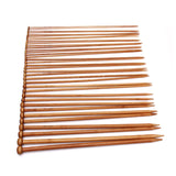 Maxbell 18 Sizes Carbonized Bamboo Single Pointed Needles Knitting Needles